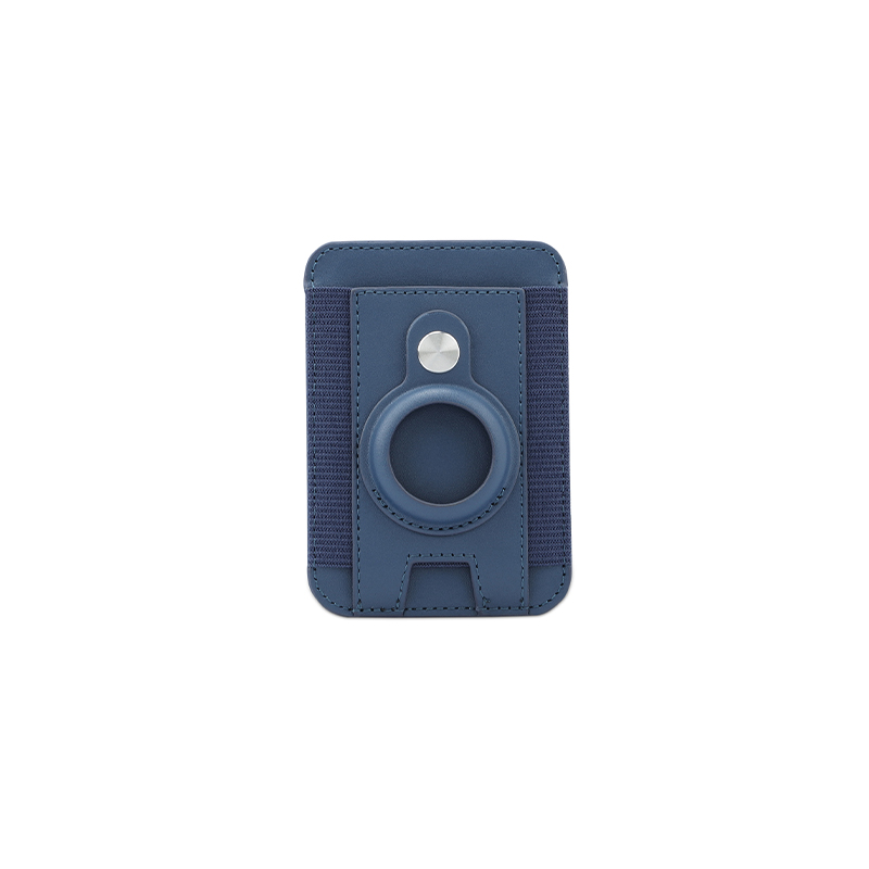 MARZ - Santhome Airtag Cardholder - Navy Blue