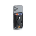MARZ - Santhome® Magnetic Phone Cardholder with Santhome Tag Pocket - Black