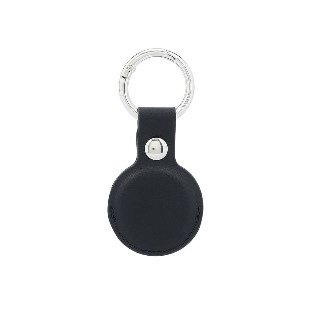 LEEVI - Santhome® PU Keychain with Santhome Tag pocket - Black