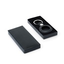 LEEVI - Santhome® PU Keychain with Santhome Tag pocket - Black