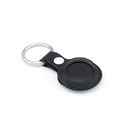 LEEVI - Santhome® PU Keychain with Santhome Tag pocket - Black