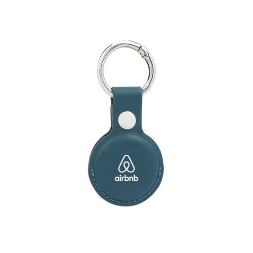LEEVI - Santhome® PU Keychain with Santhome Tag pocket - Green