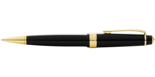 Cross Bailey Light™ Polished Black Resin and Gold Tone Ballpoint Pen