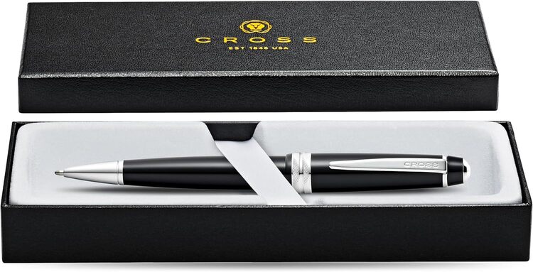 Cross Bailey Light™ Polished Black Resin with Polished Chrome Appointments Ballpoint Pen