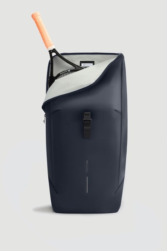  Urban Water Resistant Flap-top Backpack - Navy