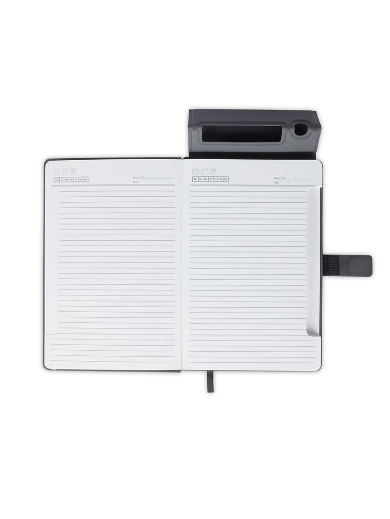 KAMEZ - Santhome 15W Wireless Deluxe Notebook with Phone Stand