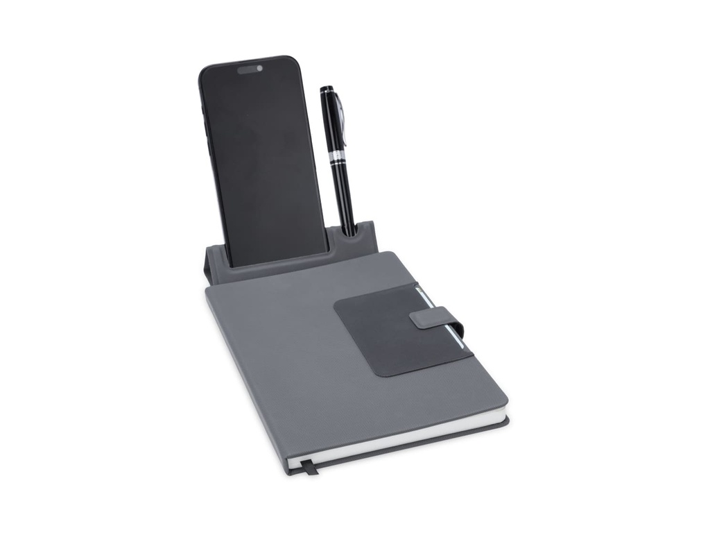 MANEZ - Santhome A5 Notebook with Phone Stand and Pen Holder