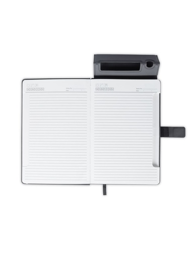 MANEZ - Santhome A5 Notebook with Phone Stand and Pen Holder
