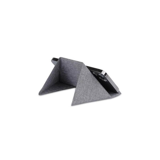 STANDIE - Giftology RPET 2-in-1 Laptop and Phone Stand - Grey