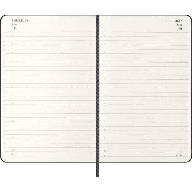 Moleskine 2026 Daily 12M Planner - Hard Cover - Large