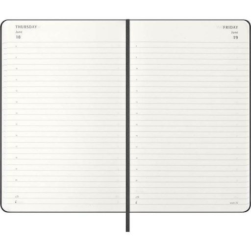 Moleskine 2026 Daily 12M Planner - Hard Cover - Large
