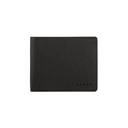 CROSS HARDCOVER A5 NOTEBOOK + PEN + BI-FOLD WALLET WITH 4 CARD SLOTS + COIN POCKET - BLACK
