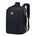 TURISMO - Santhome Expandable 17" Business Backpack - Black